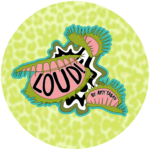 loud logo (circle) PNG loud logo